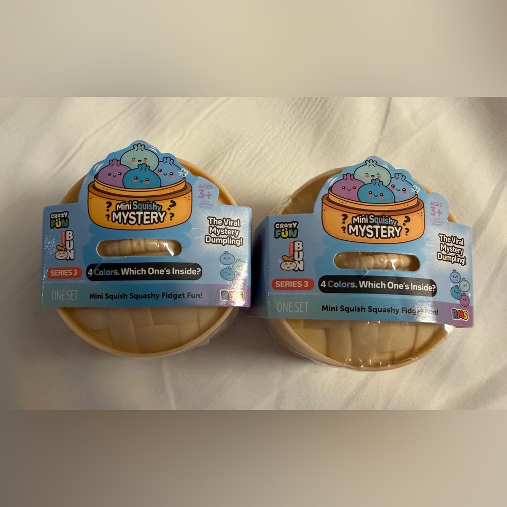NEW Mini Squish Squashy Fidget Fun Set - Series 3